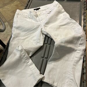 Takara Women's Flare White Jeans